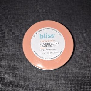 Bliss Mighty Biome Pre/Post Biotics Deep Cleansing Balm 3 oz – New